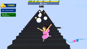 Ragdoll parkour: Tower of Hell