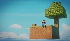 Нубик: выживание на скайблоке