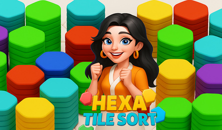 Hexa Tile Sort