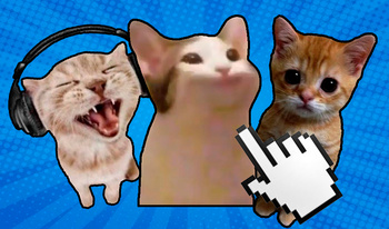 Эволюция мемных котиков