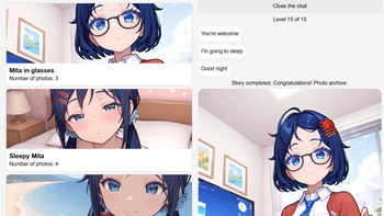 Capricious Mita wants to speak