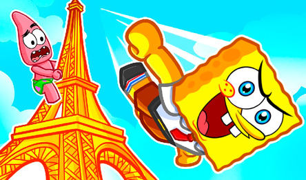 Робби: Взбирайся на башню и прыгай