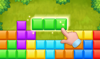 Блоквиль: Цветы и Блоки