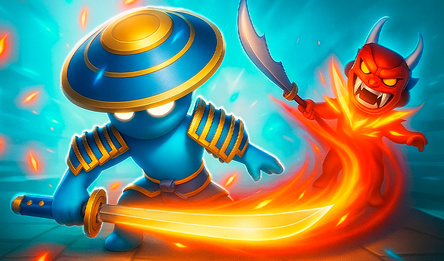 Самурай Против Ниндзя: Мастер Меча 3D