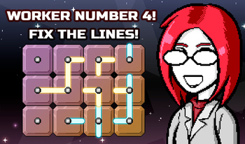 Worker number 4! Fix the lines!