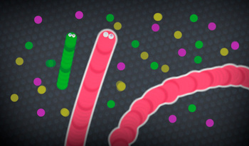 Веселые червячки слизарио!