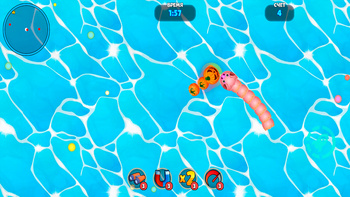 Веселые червячки слизарио!