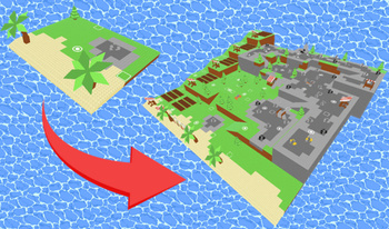Obby. Build your own island.