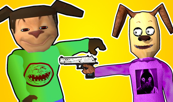 Тимоха 5 ночей: побег из мем-крафта оригинал!