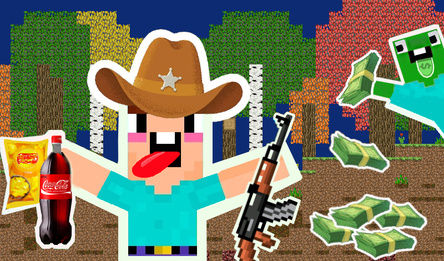 Супер плейграунд: Нубик, чипсы и кола!