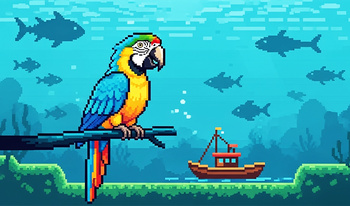 Kesha on a fishing trip: Secret worlds