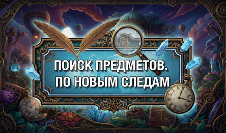 Поиск предметов. По новым следам