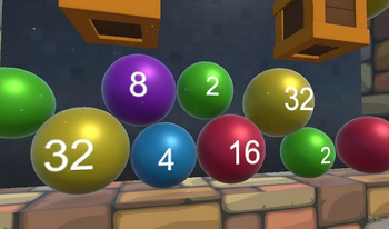Шары 2048. Слияние