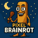 Pixel brainrot