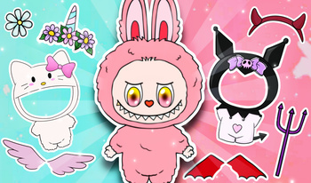 Лабубу - создай своего монстрика!