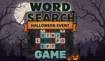 Word Search [Halloween Event] Game
