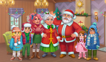 Merge Christmass. Home Design.