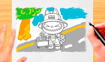 Лабубу Художник