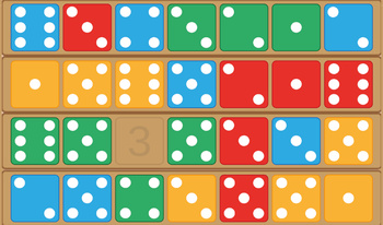 Сортируй по полочкам: игральные кубики