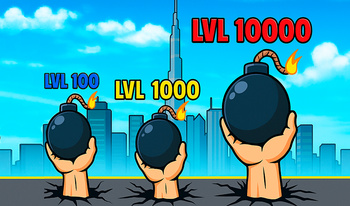 Бомбовый Обби - Взорви Все Стены