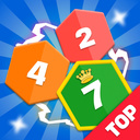 Hexagons: three in a row