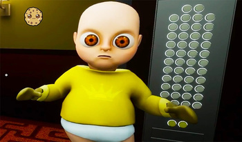 Желтый страшный Малыш: Прятки