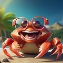 Подводный паркур краба