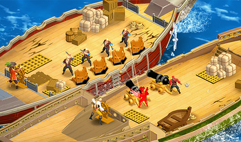 Пиратские корабли: строй и сражайся