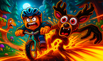 99 Ночей в Лесу: Выживание на Велосипеде