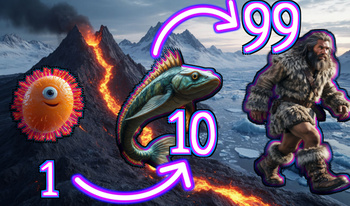 Эволюция От Клетки до Человека!