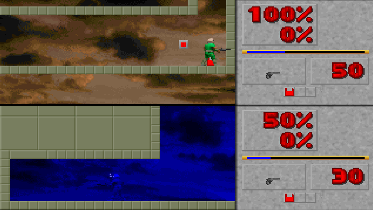 Hell on Mars: Coop 2D Shooter