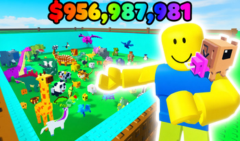 Вырасти Пета! Обби Оригинал 3D Тайкун Магнат RNG