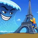 Обби: Цунами +1 к скорости