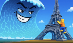 Obby: Tsunami +1 speed