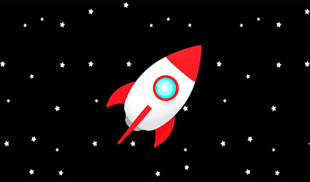 Путешествие космического корабля 2D