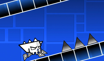 Геометрический паук: Вверх вниз!