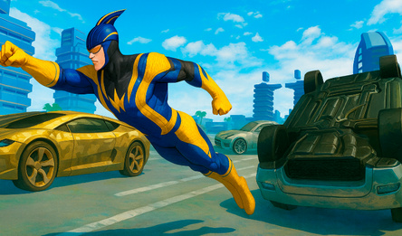 Супер Быстрый Герой