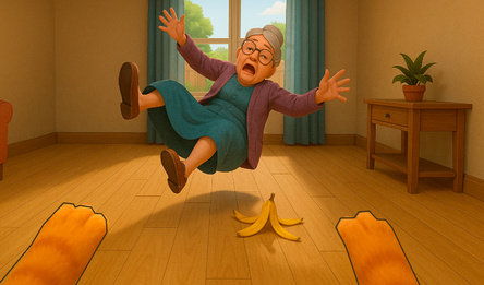 Кот и Бабка: Побег