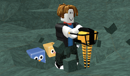 Обби: Копай в центре Земли