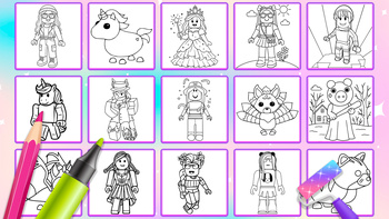 Скины Девочки: Раскраска Аватар