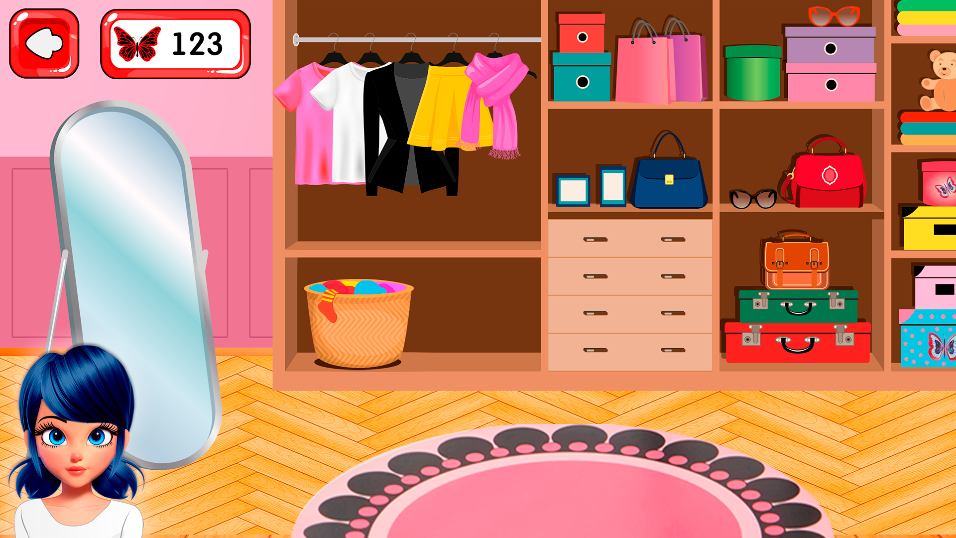 Леди Баг Уборка Дома