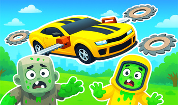 Зомби дрифт: тачка с бензопилой