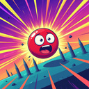 Спаси шарик от шипов!