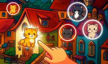 Найди всех котиков: проверь внимательность