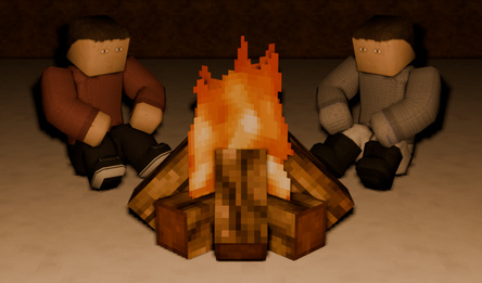 Ночь у костра