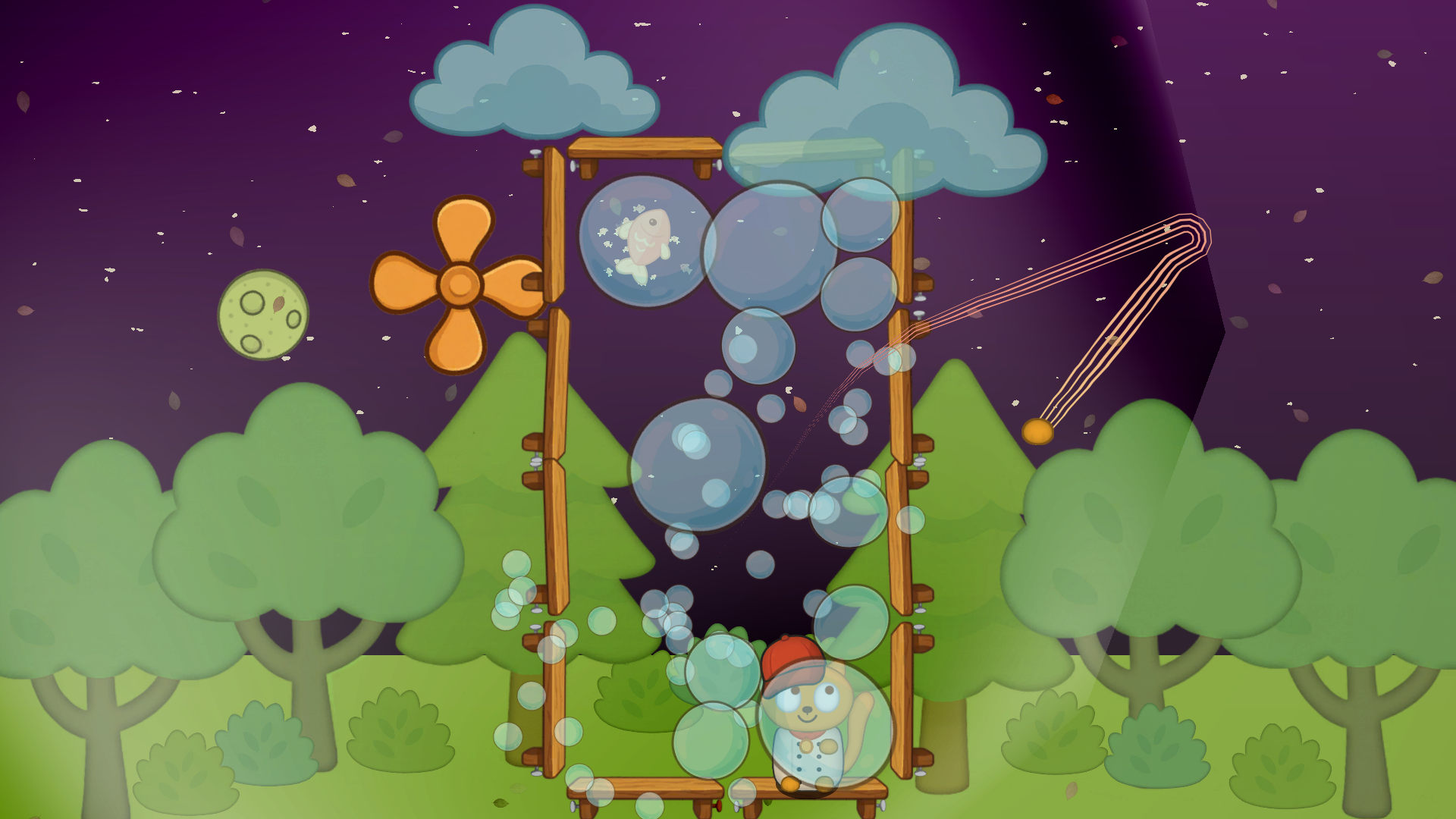 Срежь веревку! - Покорми котика