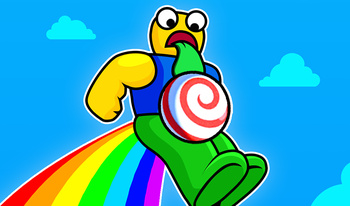 Роблокс ядовитая конфета +1 к удаче.