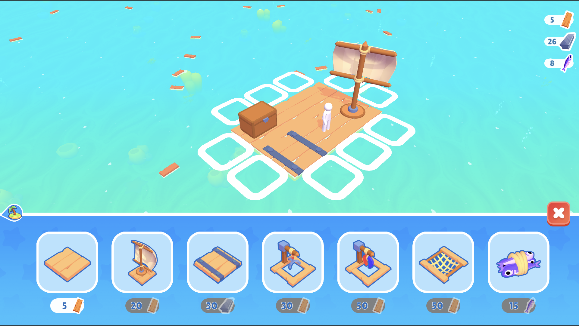 Выживание на Плоту: Строить Ковчег