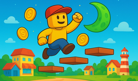 Обби, но это открытый мир