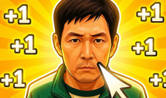 Игра в Кальмара 3 - Кликер Эволюция